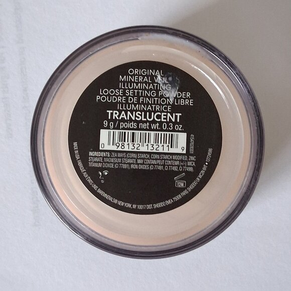 bareMinerals Original Mineral Veil .3 oz Translucent  Talc Free Sets Makeup NWOT - Picture 5 of 5
